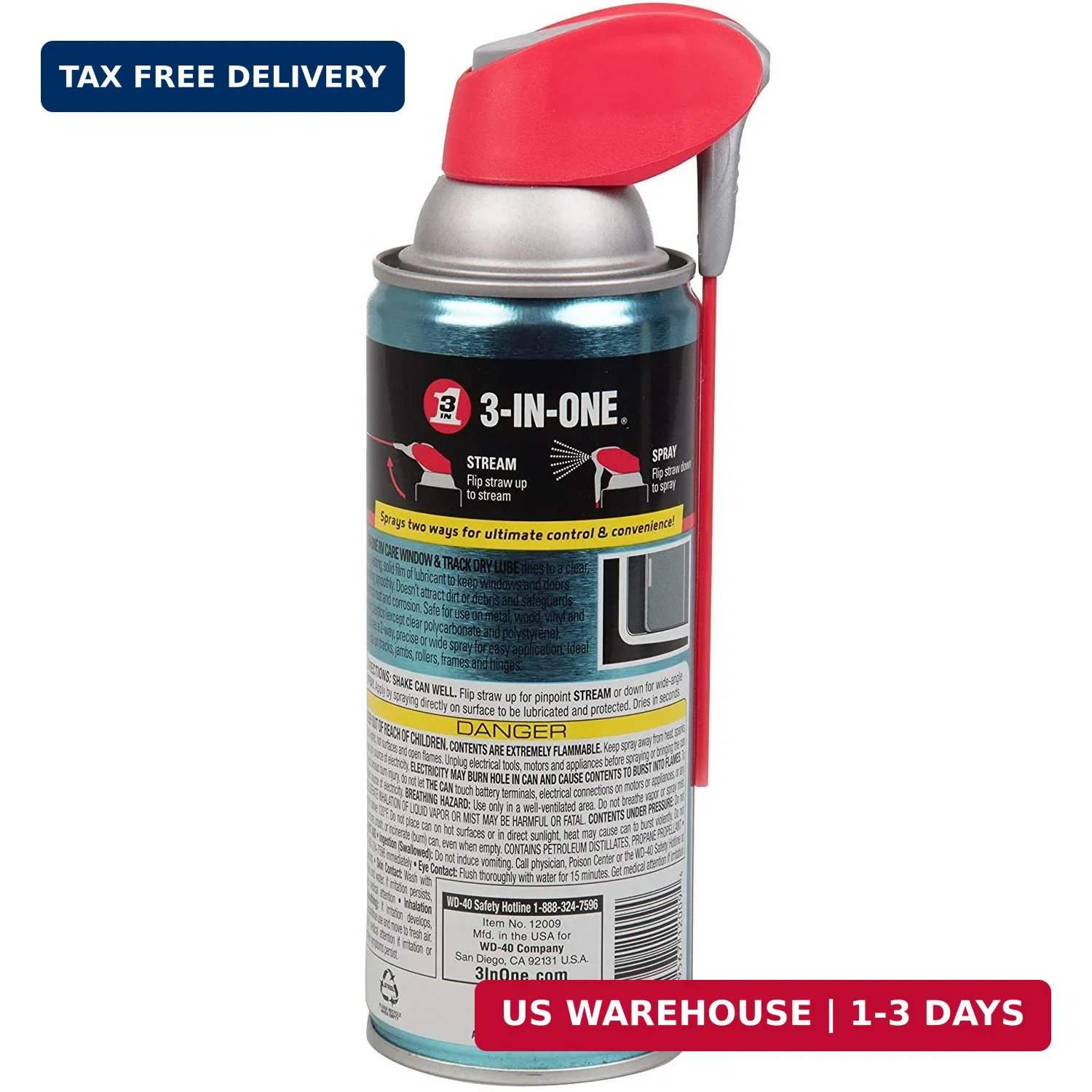 3-IN-ONE RVcare Slide Out Silicone, 11 oz. And RV Care Window & Track Dry Lube