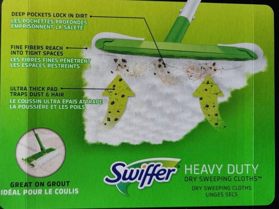 20ct Swiffer Heavy Duty Dry Sweeping Pads/cloths Thick With GAIN