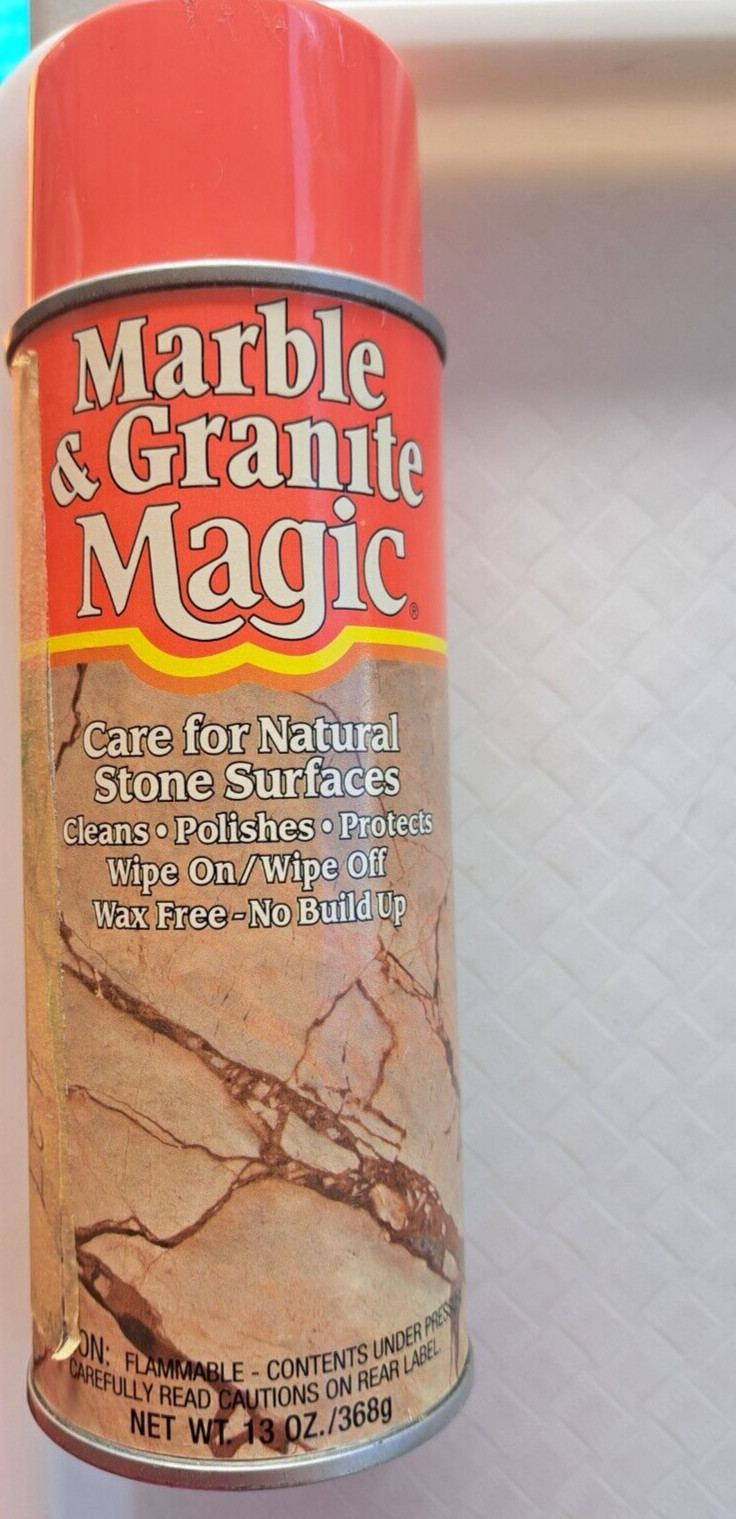 2-Pack Vintage Magic Marble/Granite & Tile/Grout 13oz Aerosol ~98% Full