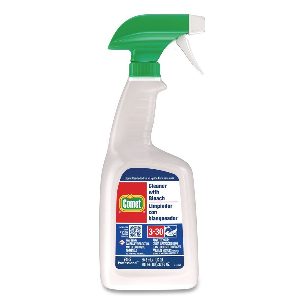 Comet 32 oz. Spray Bottle Cleaner w/ Bleach (8/Carton)