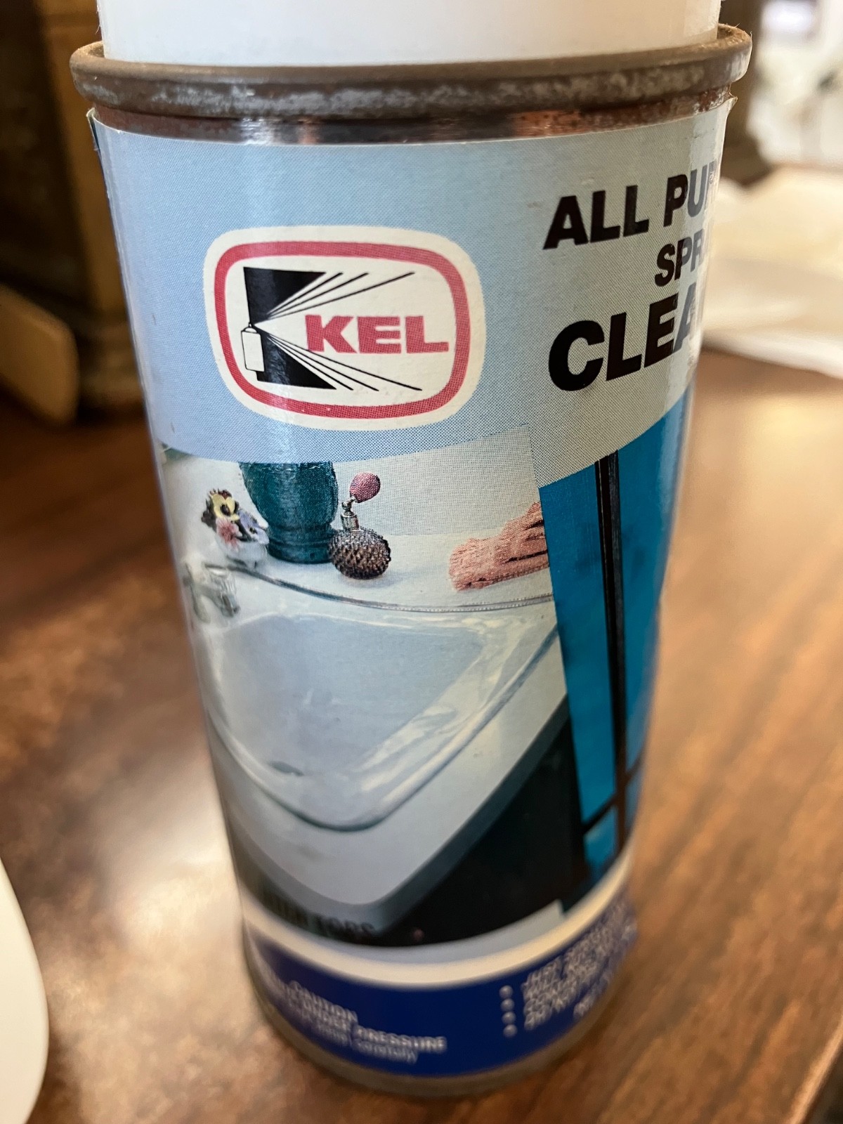 Glass Cleaner All Purpose Spray 6oz. can Kel Kellogs
