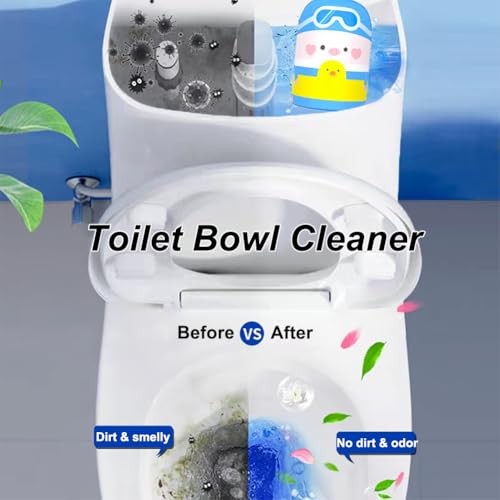 Toilet Bowl Cleaner, 3 Pack Automatic Toilet Cleaner Bottle, Long-Lasting Deep