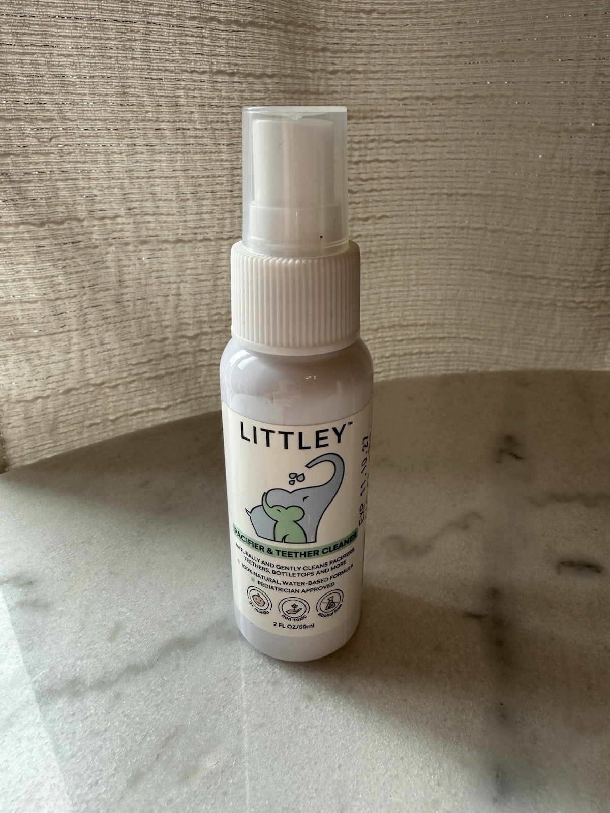 LITTLEY pacifier & teether cleaner NON TOXIC, 100% natural. New, but NOT SEALED.