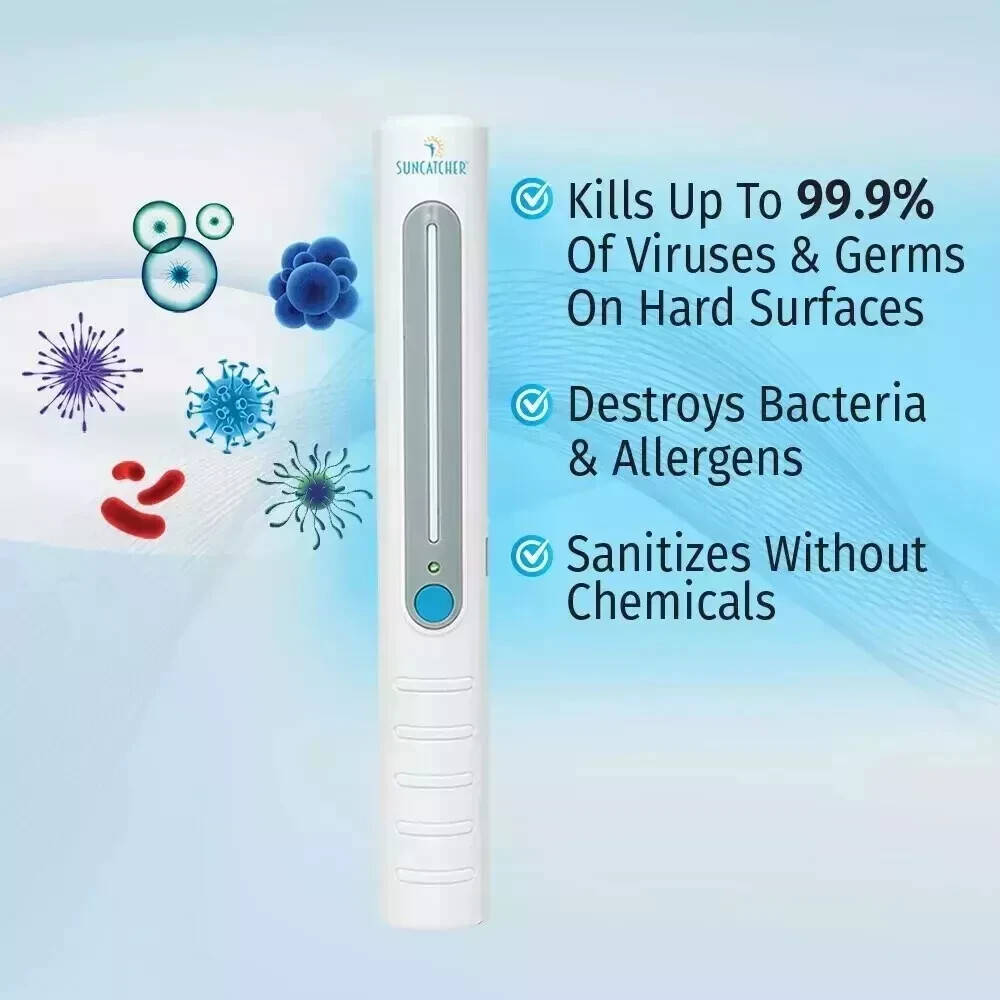 Suncatcher Sanitizing Wand Portable Disinfecting Lamp SW-9374 New