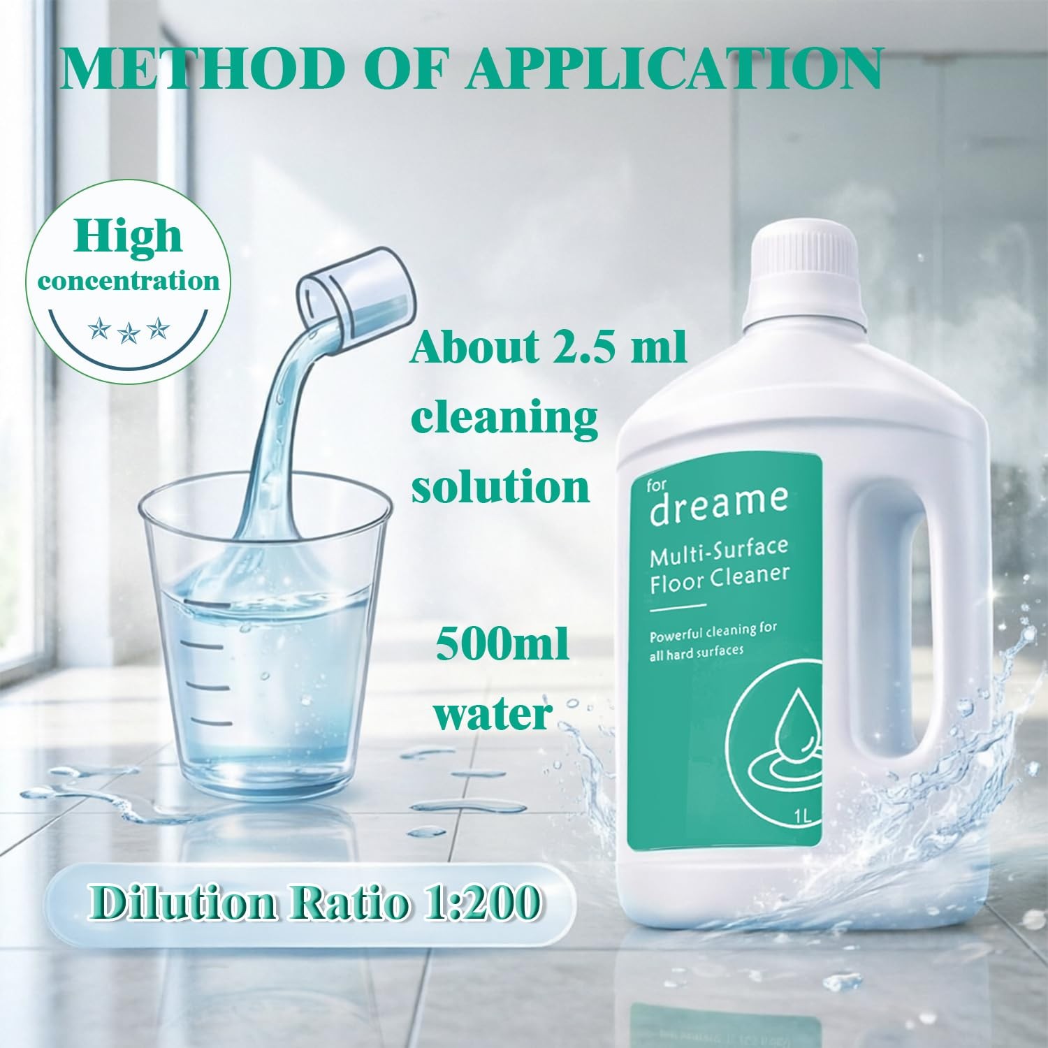 Floor Cleaning Solution with DREAME Matrix / Aqua10 / X/L Series Robot Vacuum…