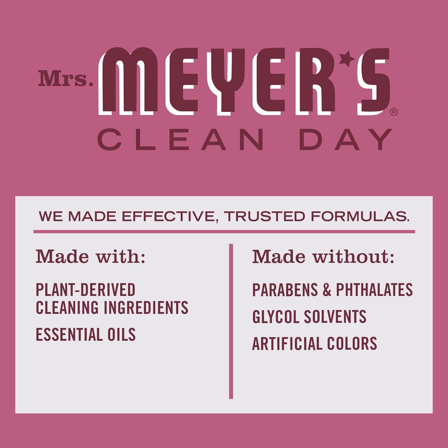 Mrs Meyers Clean Day Holiday Scented Multi Surface Cleaner 32 Fl Oz Plant Based