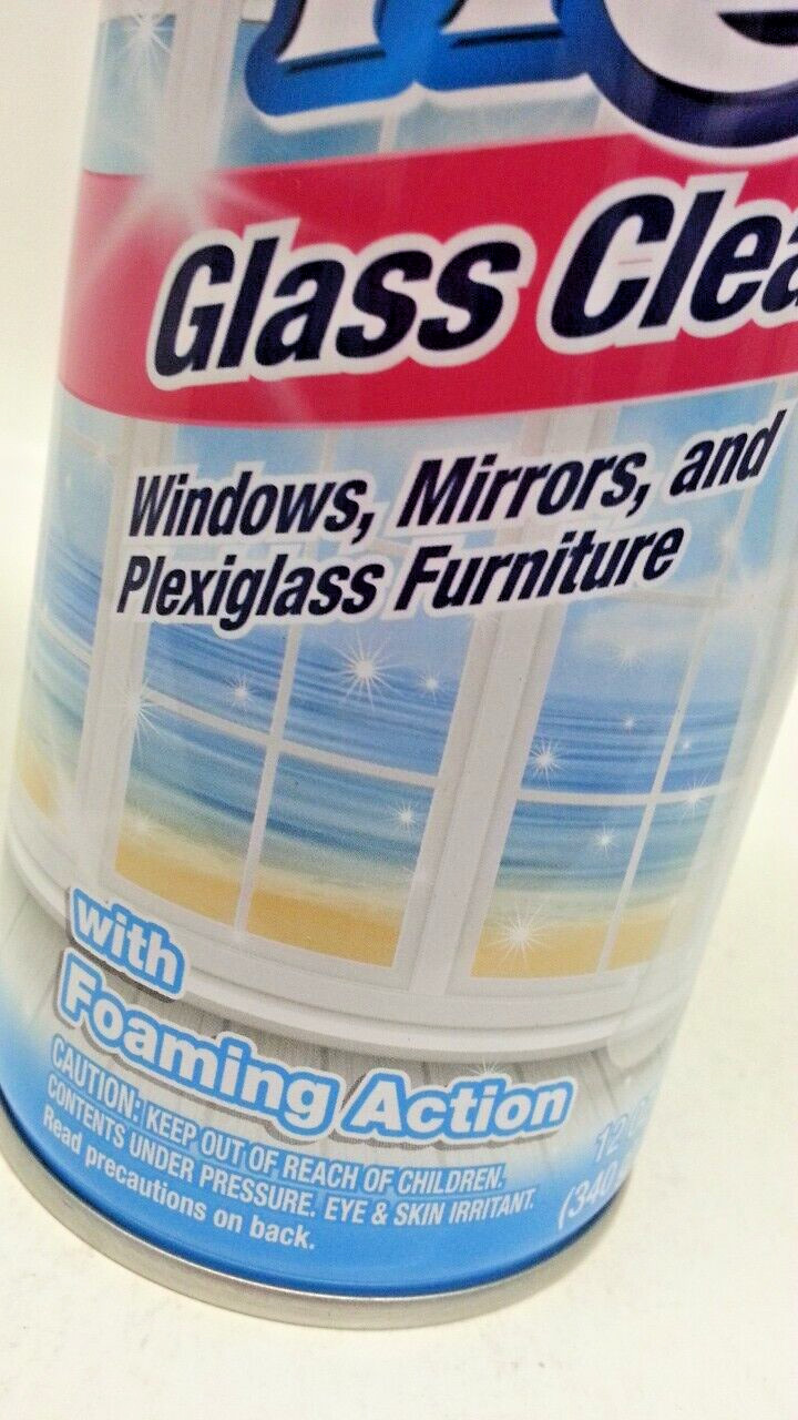 ( Lot 3 ) Scrub Free All Purpose Glass Cleaner w/ Foaming Action12 oz each