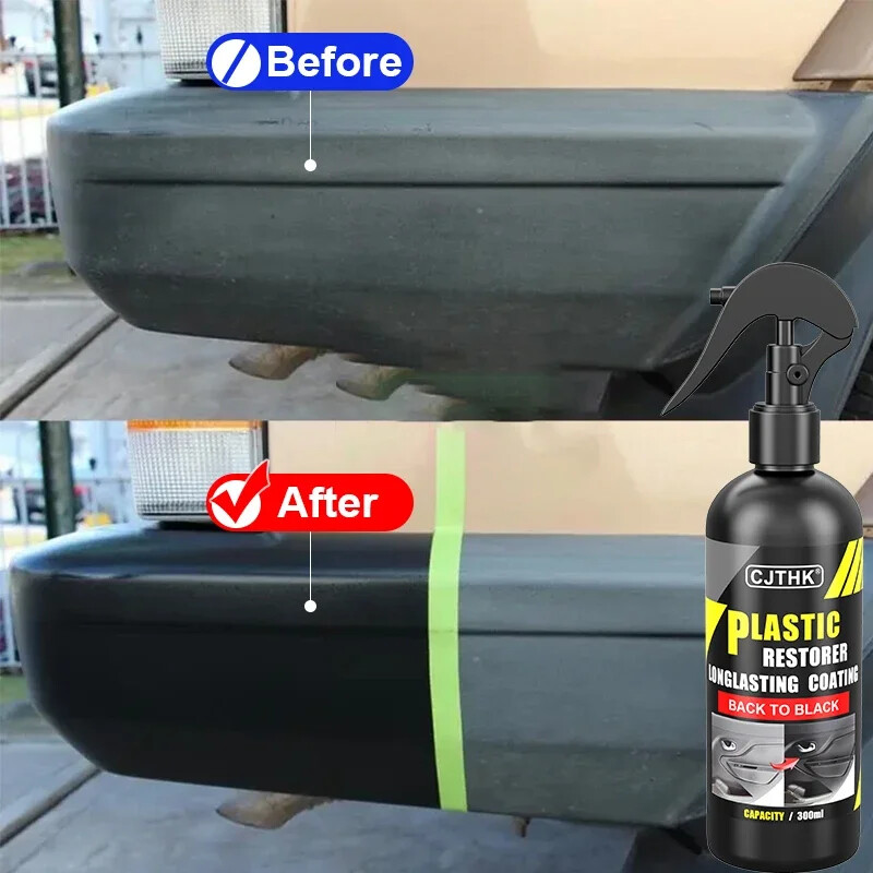Car Plastic Restorer – Back to Black Gloss & Leather Renovator Polish