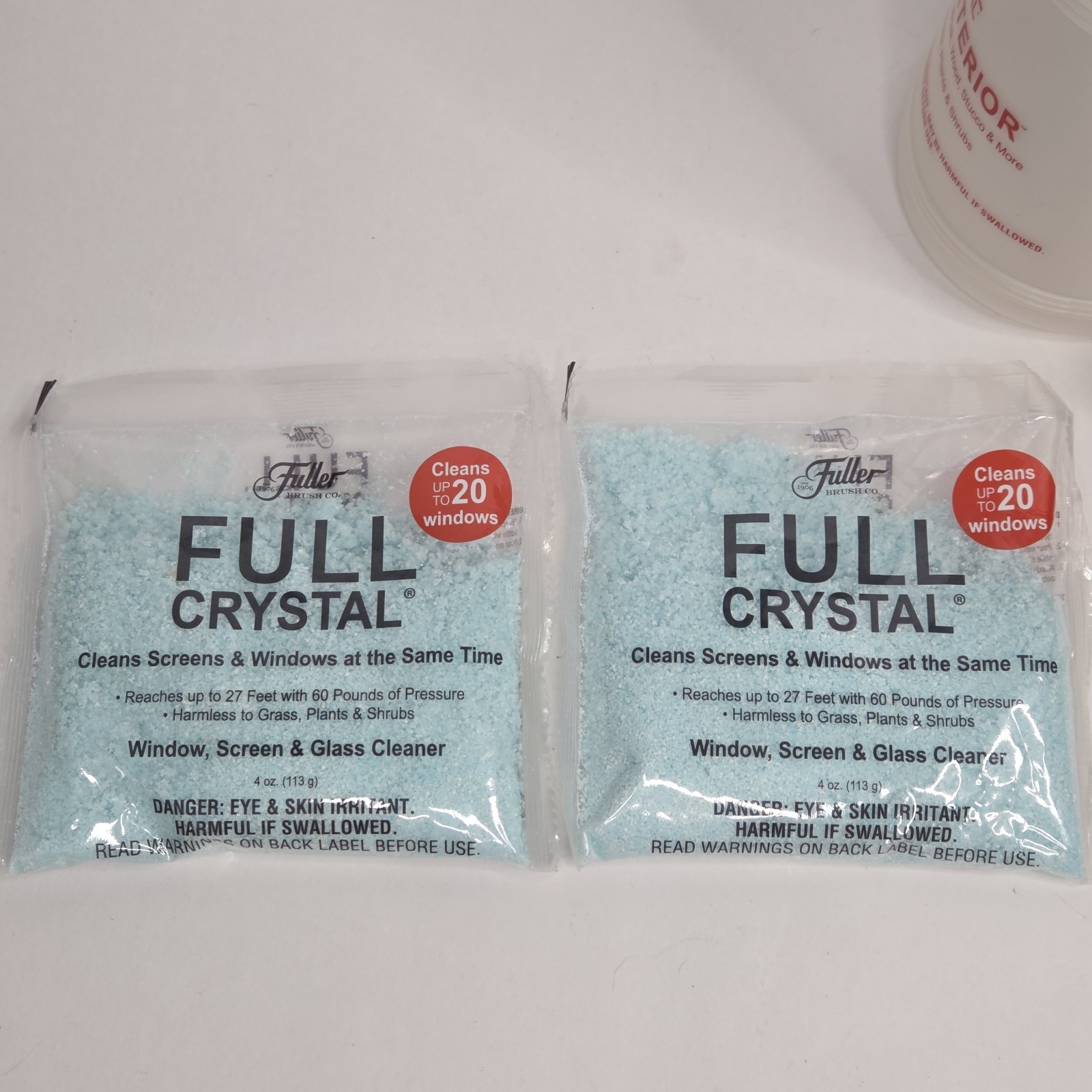 Fuller Brush Full Crystal Exterior Kit Cleans Aluminum Vinyl Brick Wood Stucco