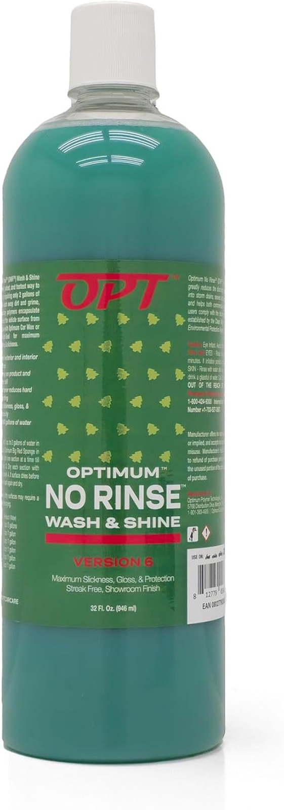 Optimum No Rinse Wash and Shine Version 6 Christmas Edition – Holiday Scent ONR