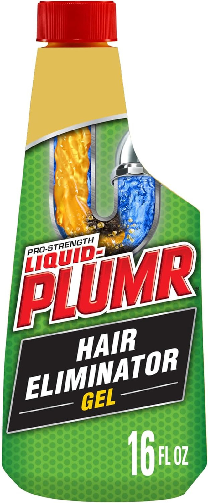 Pro-Strength Hair Eliminator Gel Clog Remover, Hair Clog Remover and Drain Opene