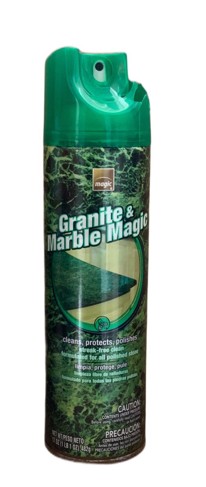 Vintage Magic Cleaner Lot Countertop Spray Aerosol Liquid Kitchen Granite Steel