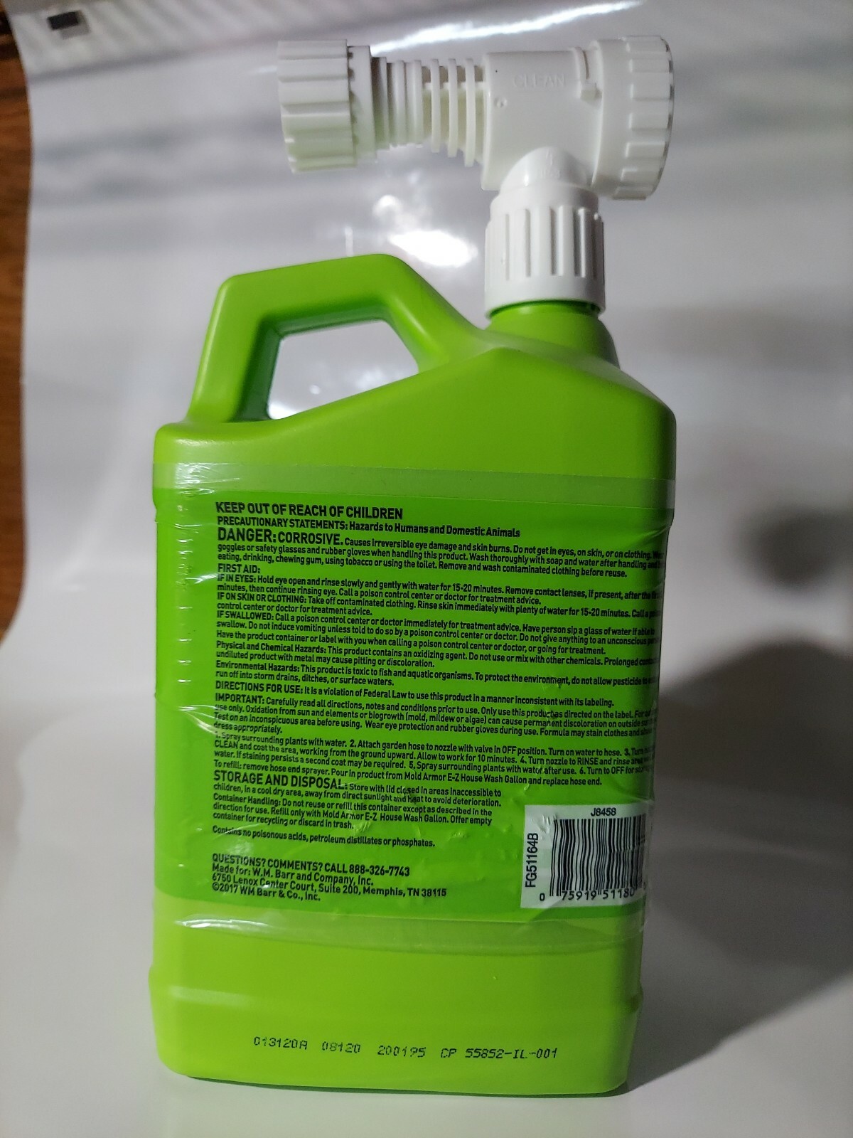Mold Armor House Wash Hose End Sprayer, 80 oz