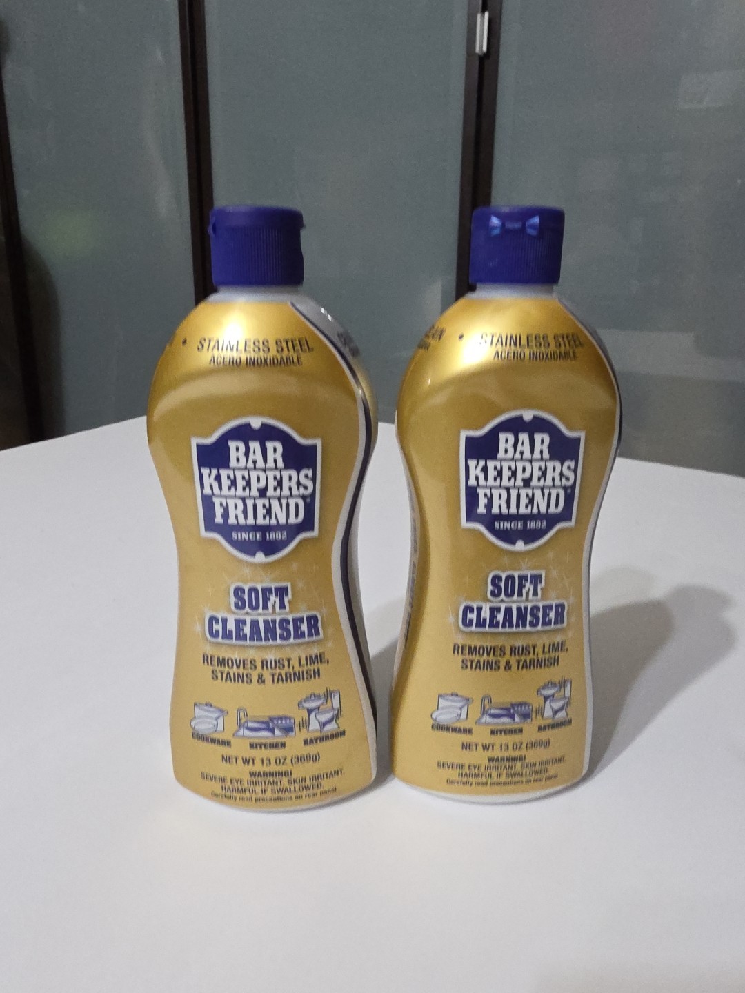 Bar Keepers Friend 13oz Soft Cleanser Liquid, 2 Pack