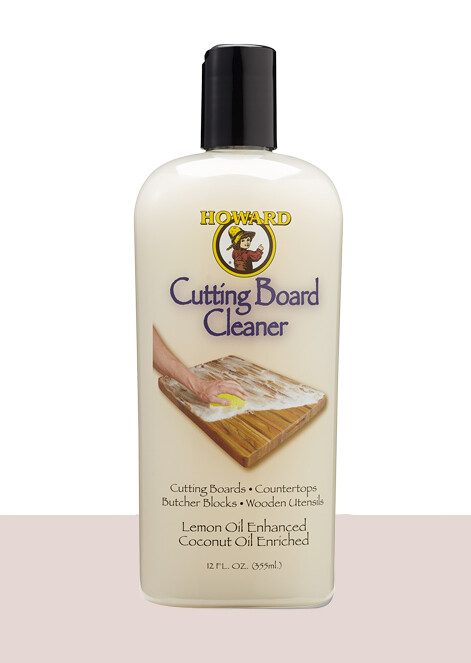 Howard Cutting Board, Butcher Block, Counter Top & Wood Utensil CLEANER – 12 oz
