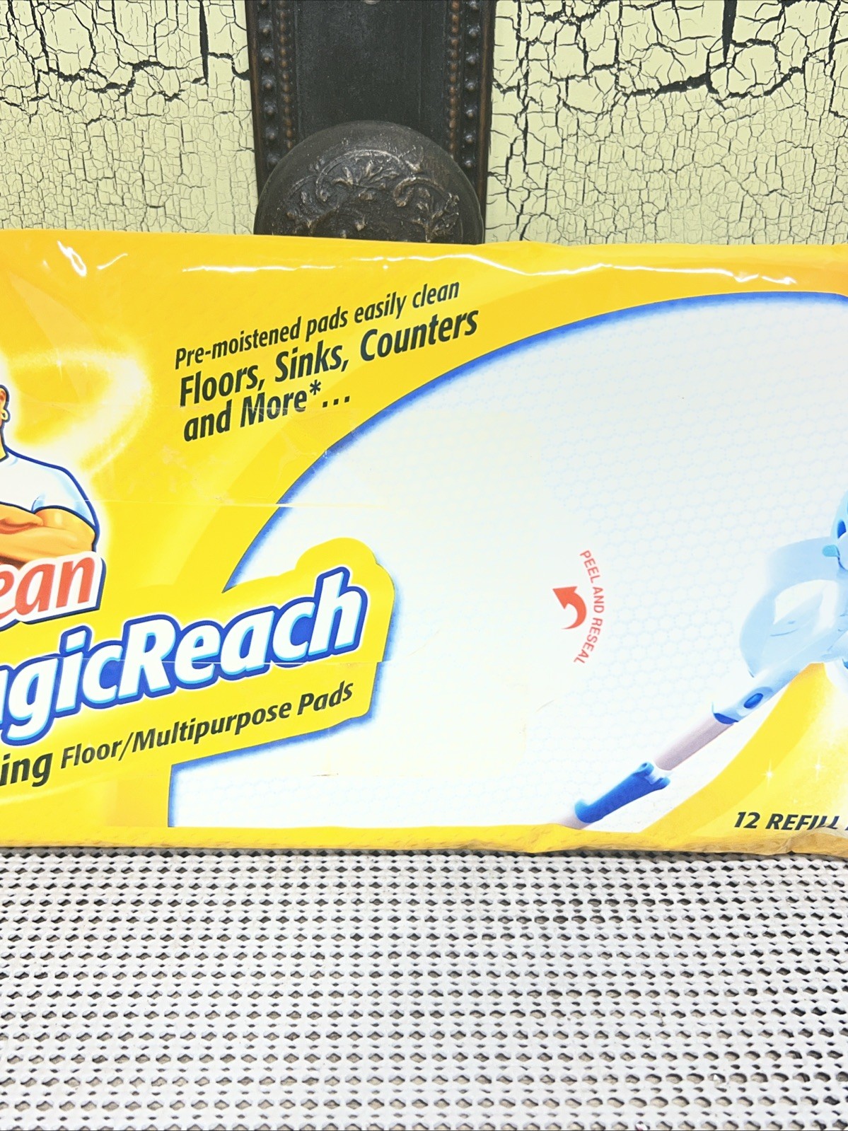 Mr. Clean Magic Reach Mopping Floor Multipurpose 12 Refill Pads
