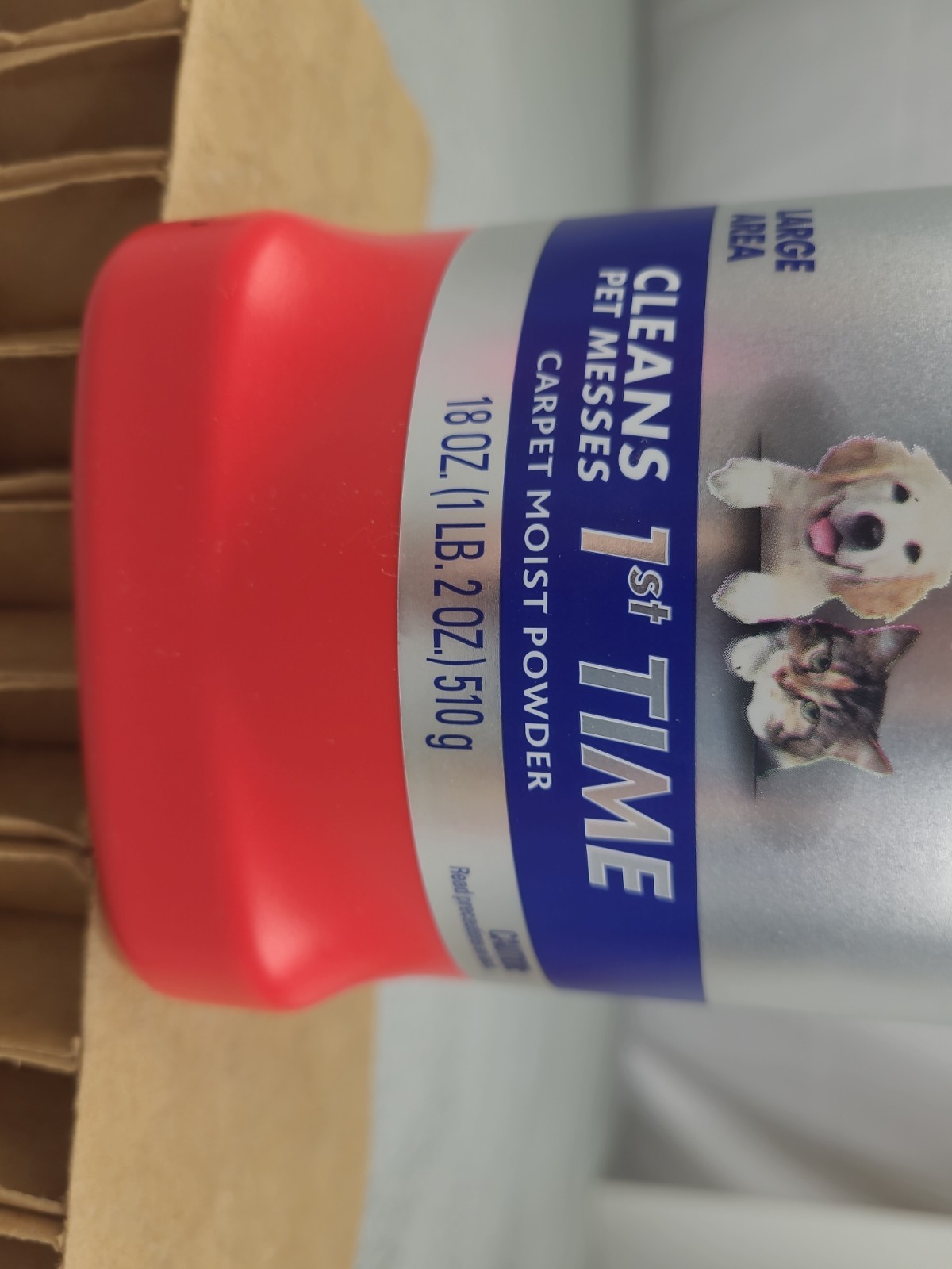 1x New Resolve Pet Expert Carpet Moist Powder Large Area 18 Oz Cleaner Dog Cat