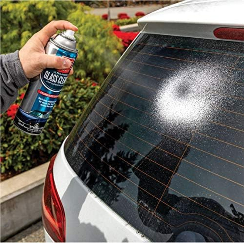 Ultra-Premium Glass Cleaner, Foaming Aerosol Spray for Car Window, Windshield, M