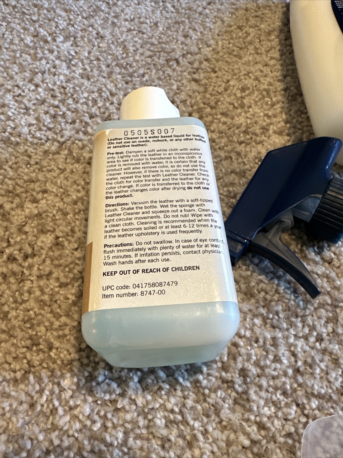 Guardsman Furniture Care Kit. Leather Cleaner, Hardwood, Dusted. Brand New