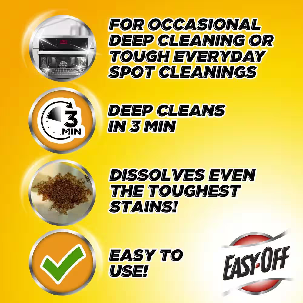 24 Oz. Professional Heavy-Duty Oven and Grill Cleaner (6-Pack) Free Shipping NEW
