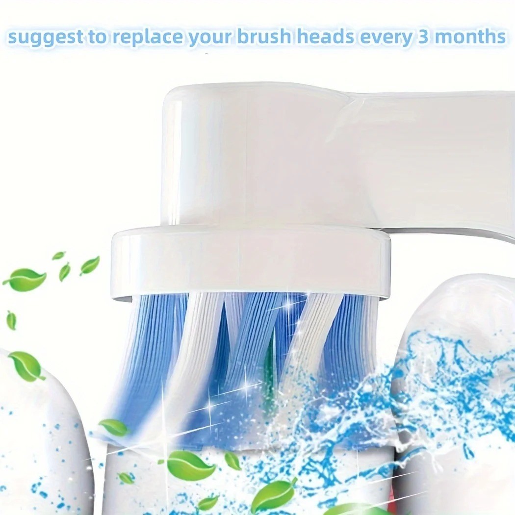 4/12/16/20 Pcs Replacement Toothbrush Heads Compatible with Oral-B Braun Gift
