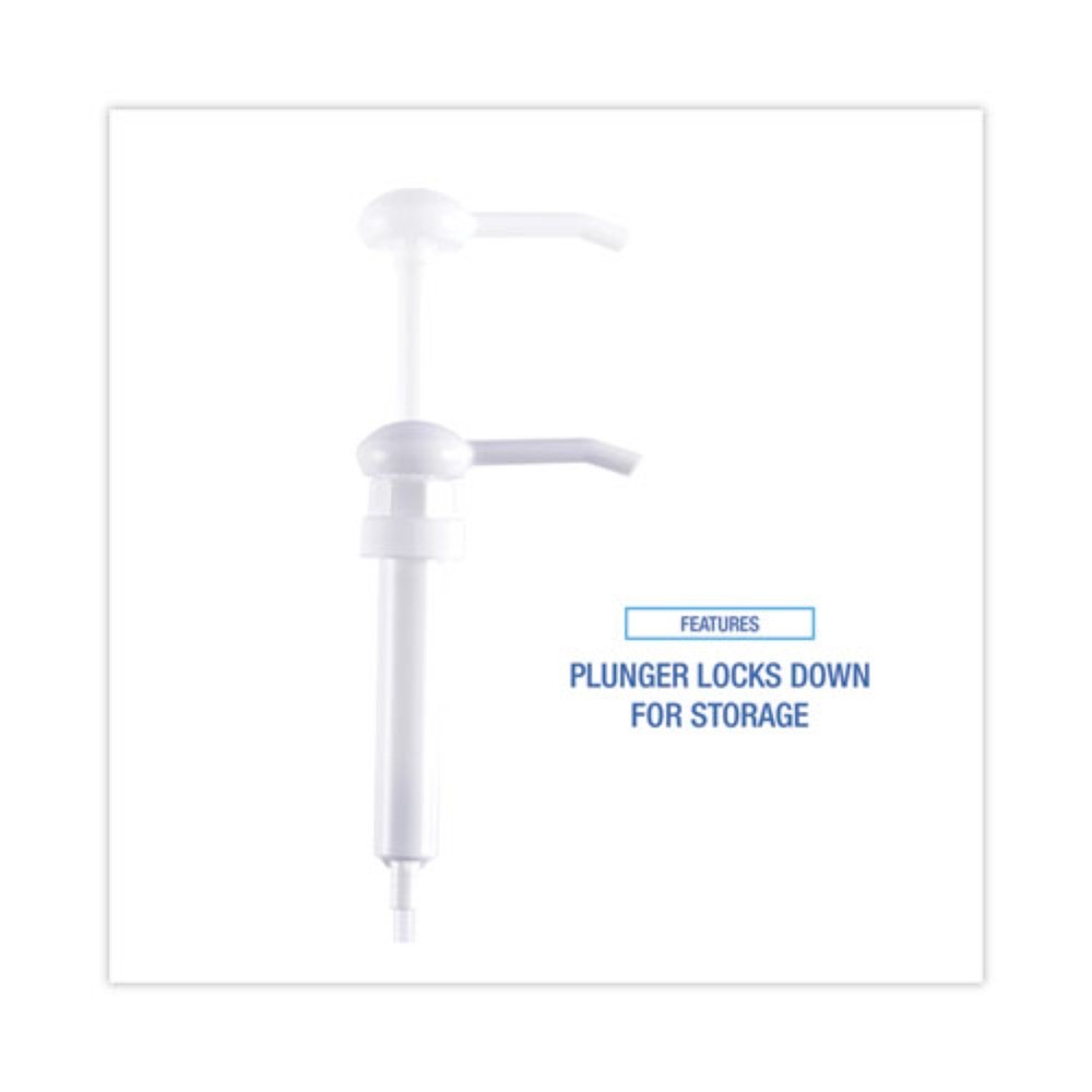 Boardwalk 00417EA 12″ Tube 1 oz. Siphon Pump for 1 gal Bottles – White New