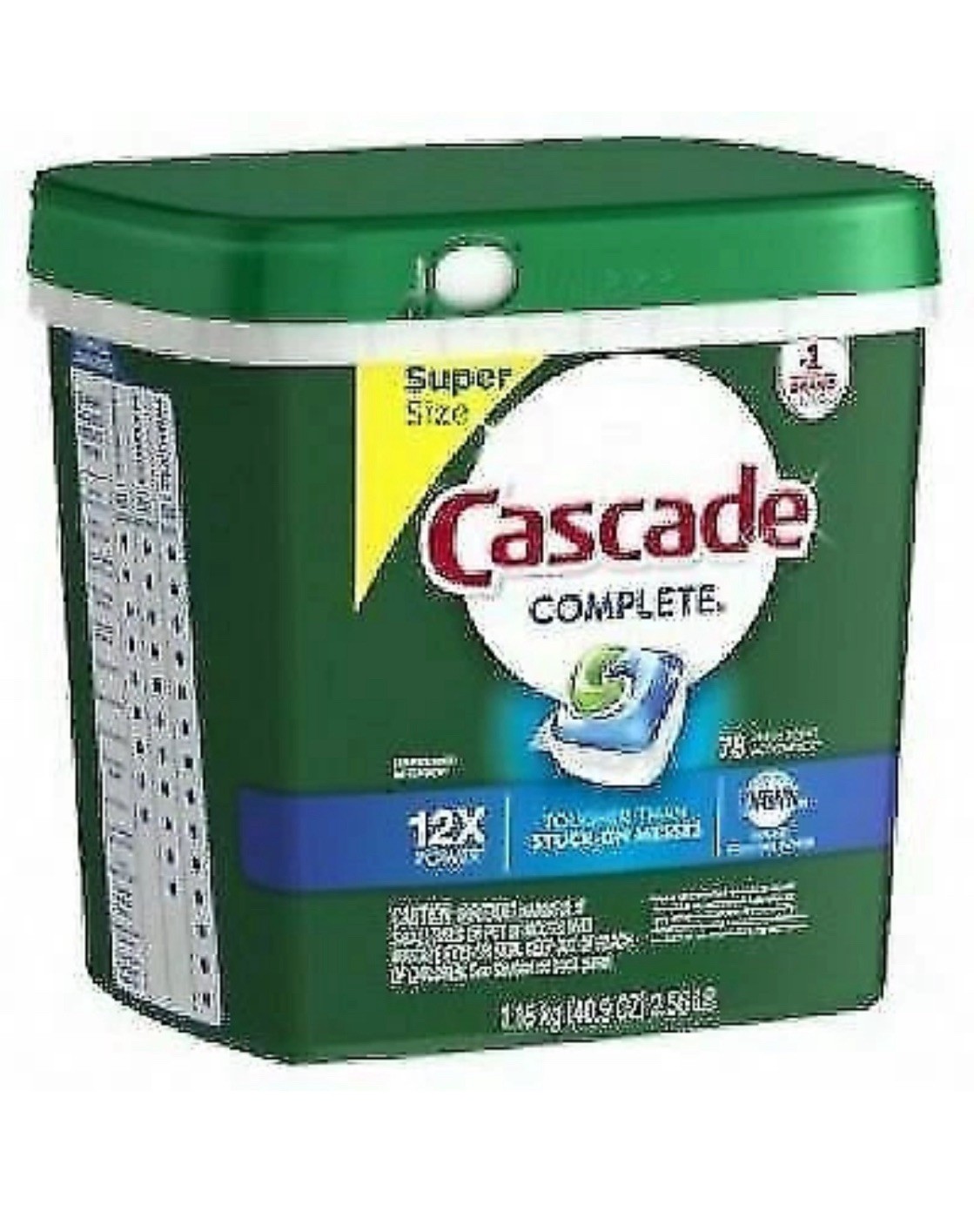 Cascade Fresh Scented Actionpacs Dishwasher Detergent – 78 Count