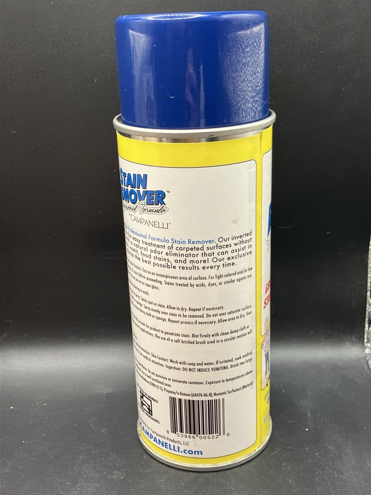 Campanelli Professional Formula Stain Remover Point & Spray Pet Odors x 2, Used