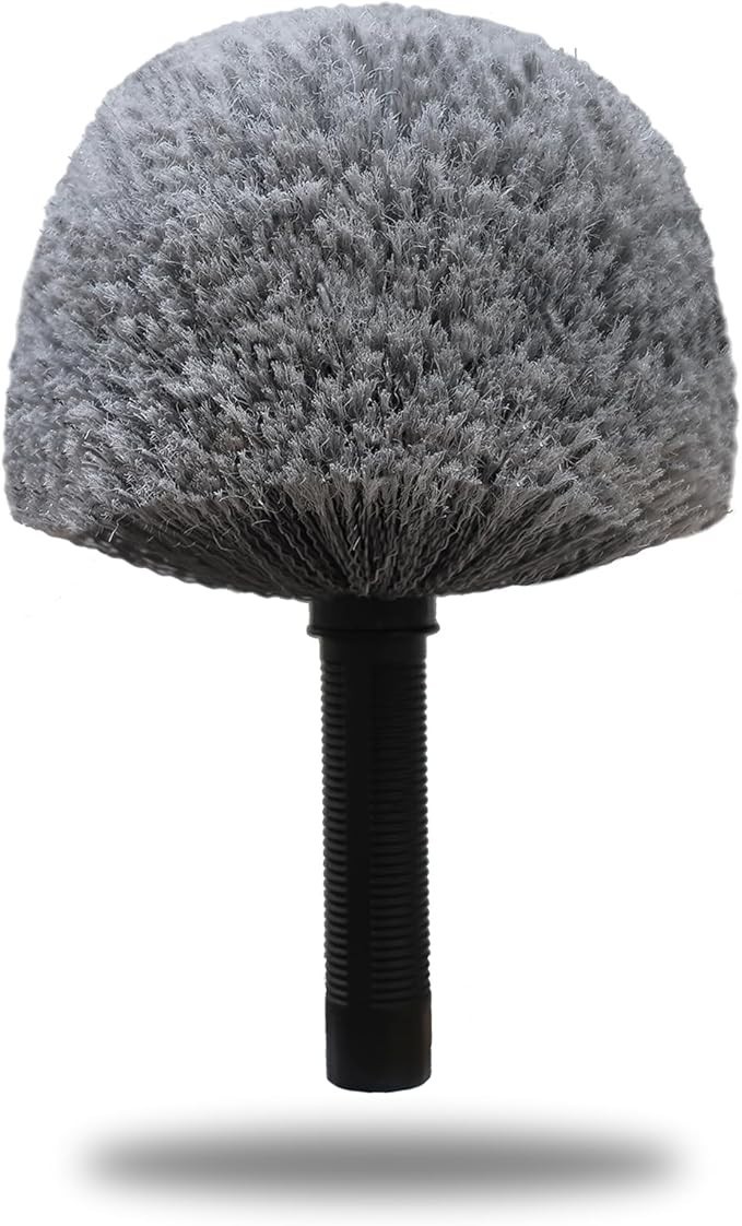 Cobweb Duster Spider Web Brush Webster Remover Replacement Head for Pole