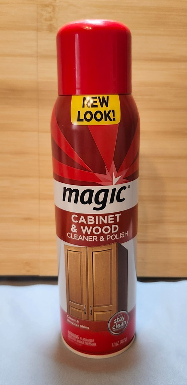 Magic Cabinet & Wood Cleaner & Polish Spray 17 oz New Discontinued