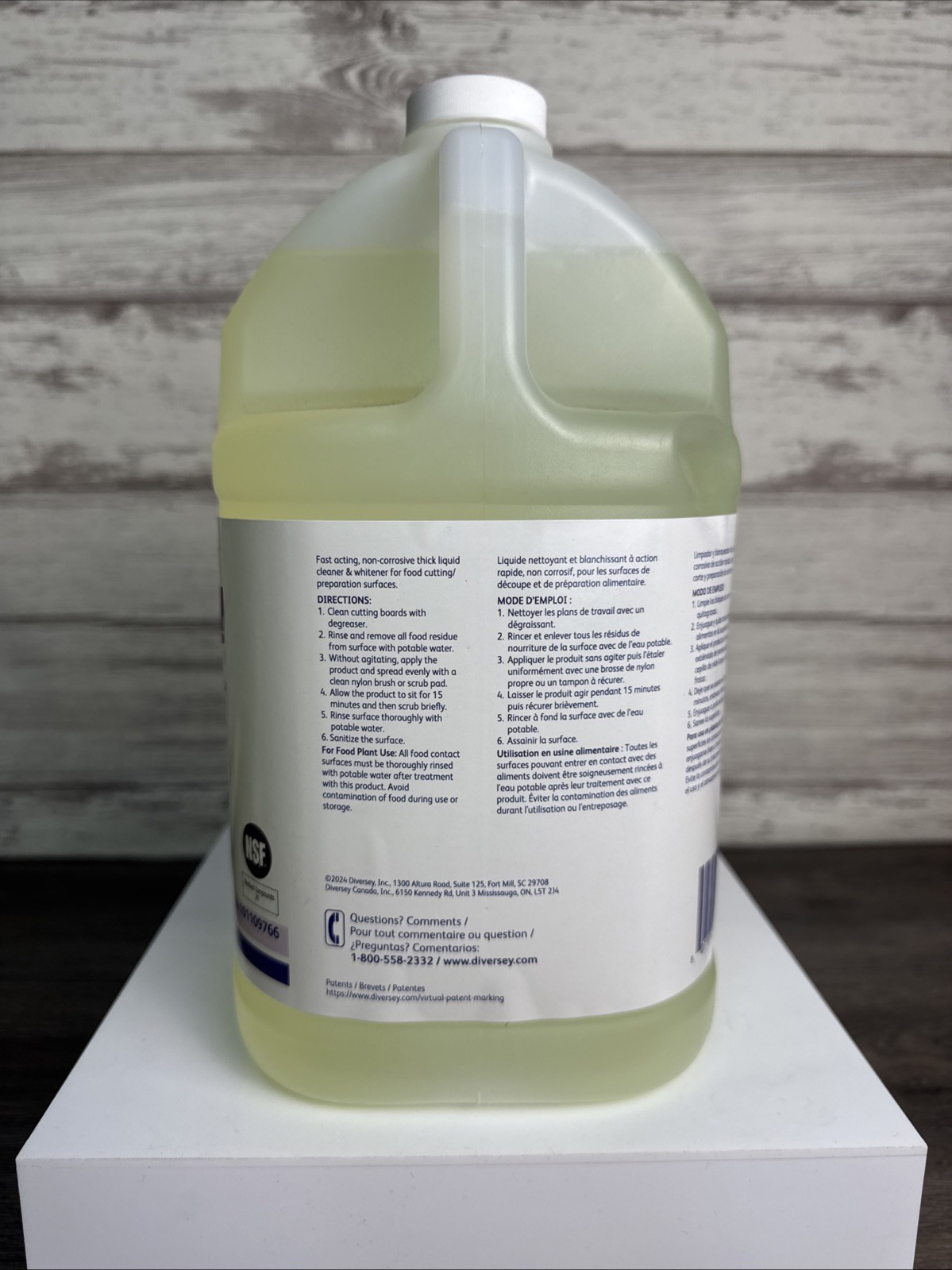 Diversey 101109766 Block Whitener, 1 Gal