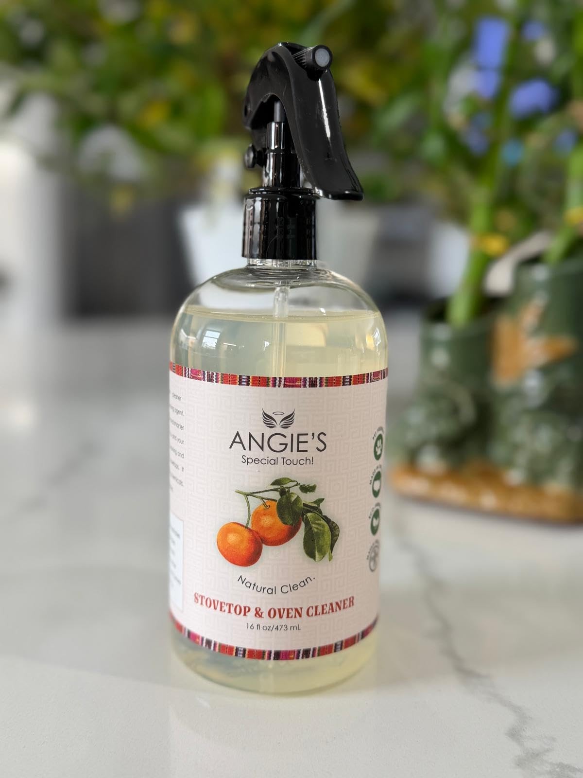 Natural Clean Stovetop & Oven Cleaner, 100% Natural, No Harsh Chemicals, 16 f…