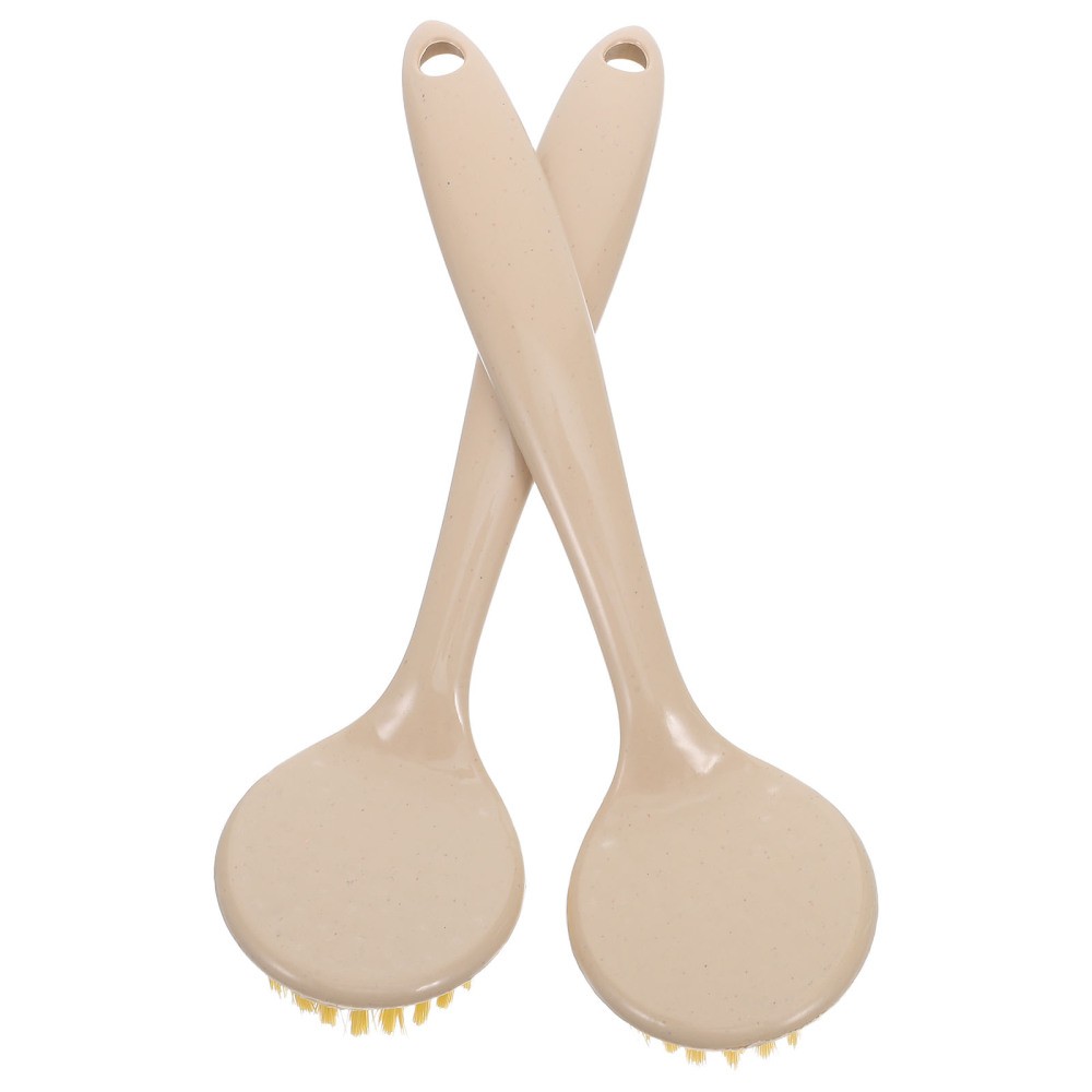 2 Pcs Cleaning Tools for Housekeeping Dishwashing Brush with Handle
