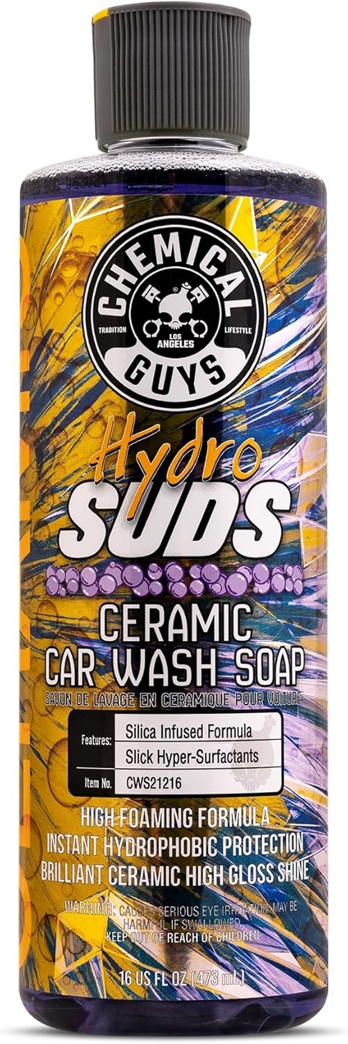 HydroSuds Ceramic, Shine High Foaming Car Wash Soap – Foam Cannon Soap, Works