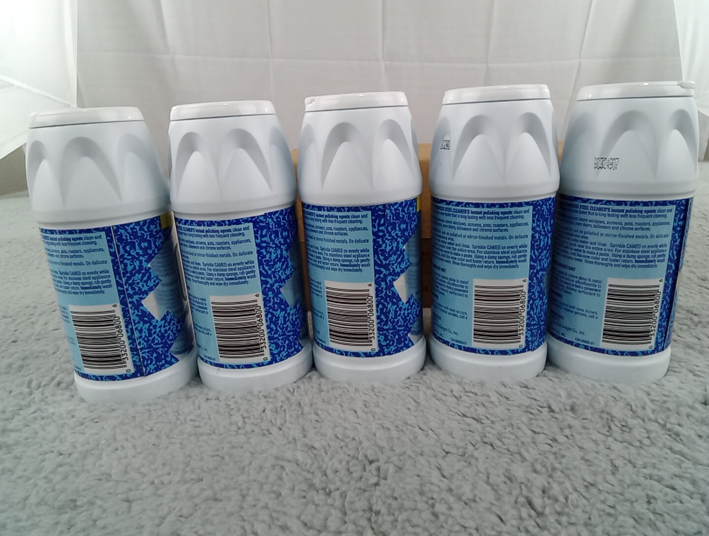 5x Cameo Aluminum & Stainless Steel Cleaner Original Old Formula 10oz Each