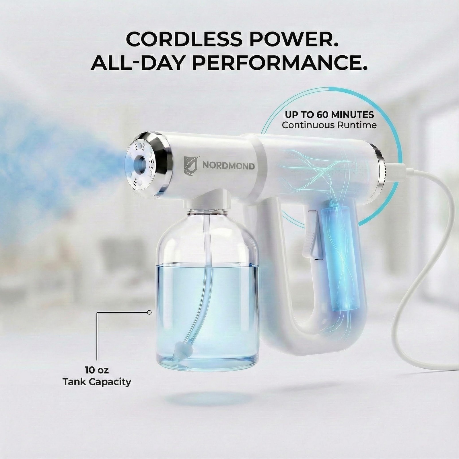The Original Disinfectant Fogger Machine – Professional Sanitizer Sprayer – U…