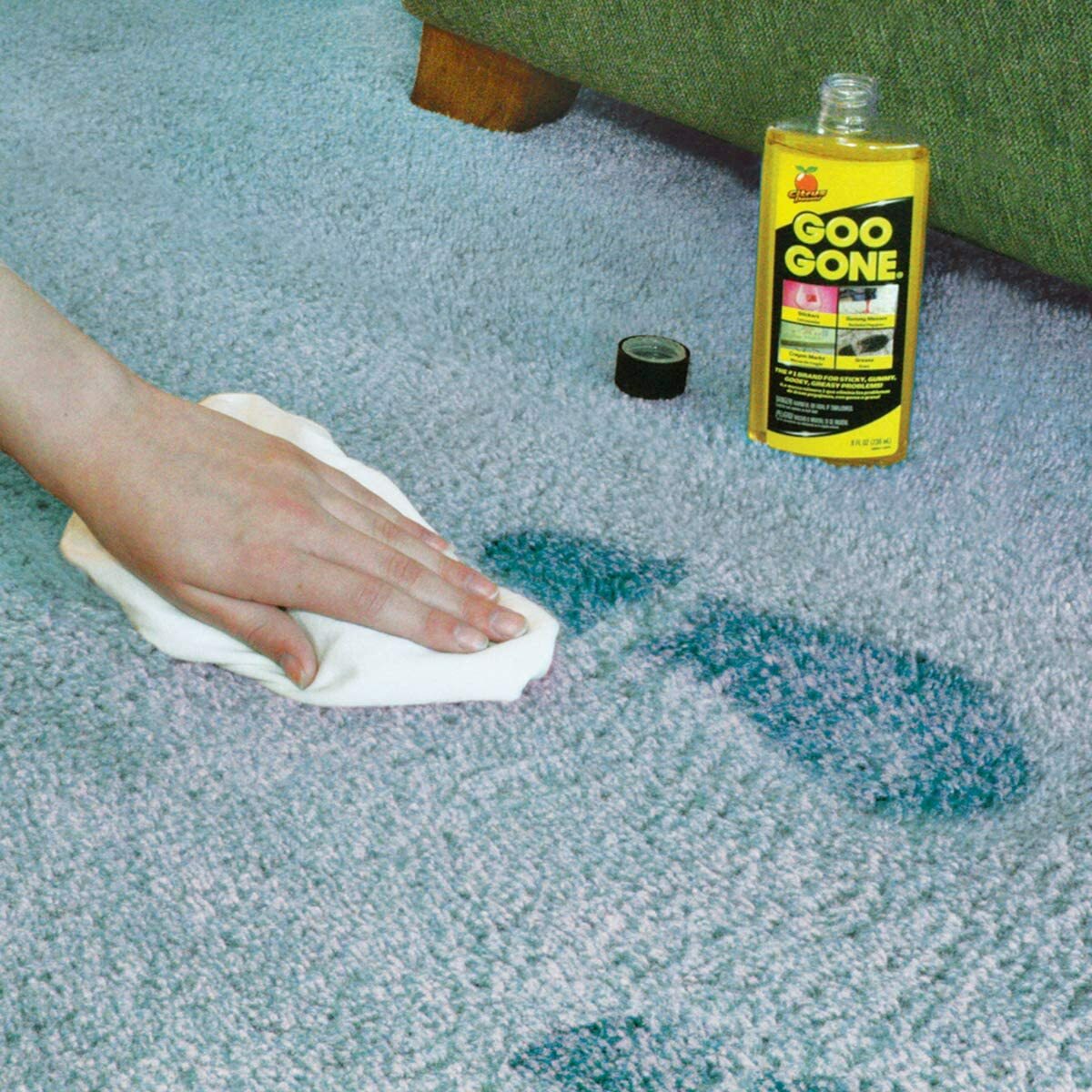 GOO GONE Original ADHESIVE Glue Gum Remover ~ Fresh Citrus & Surface Safe 8oz