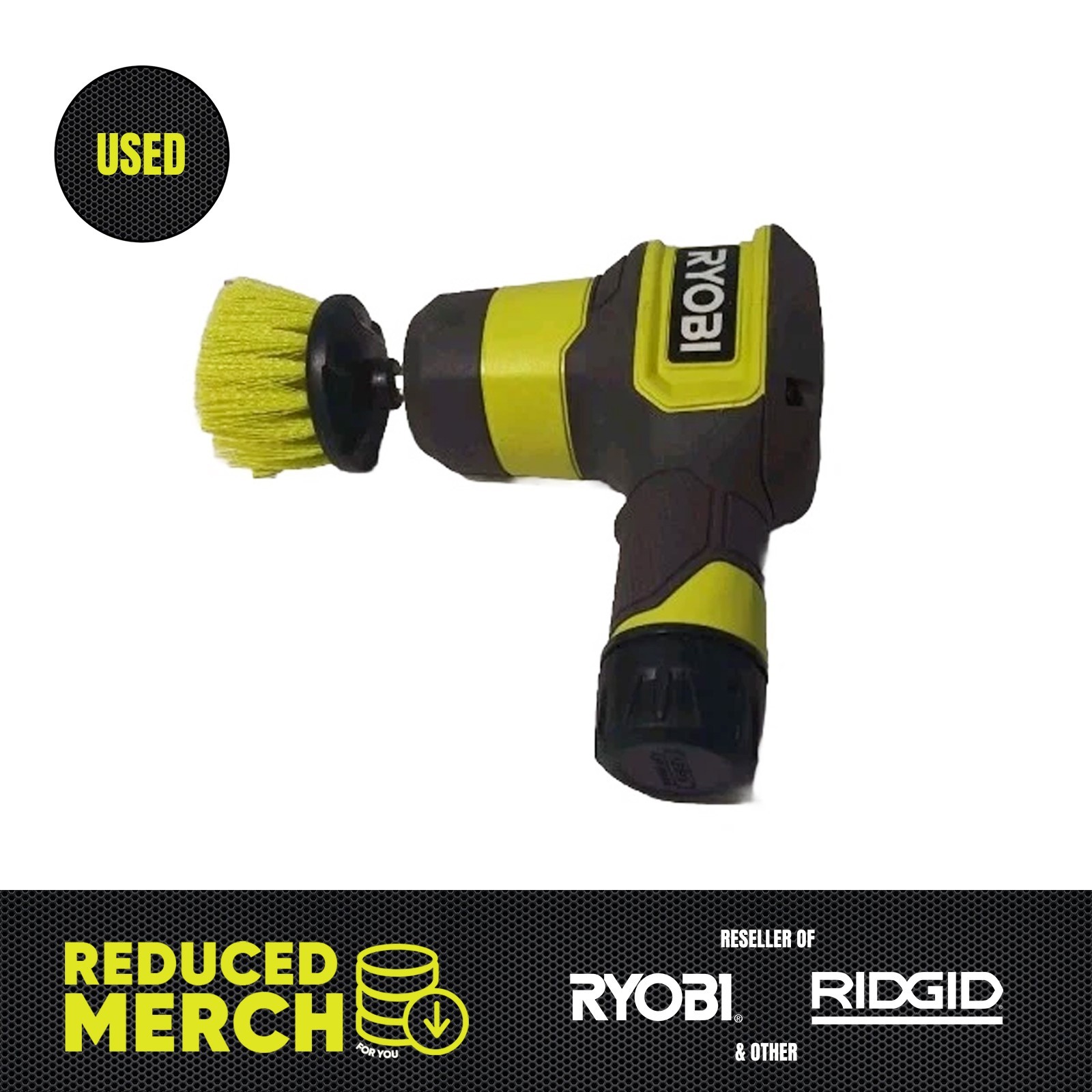 Ryobi Compact Size Power Scrubber FVG51 Bare Tool No Battery U3