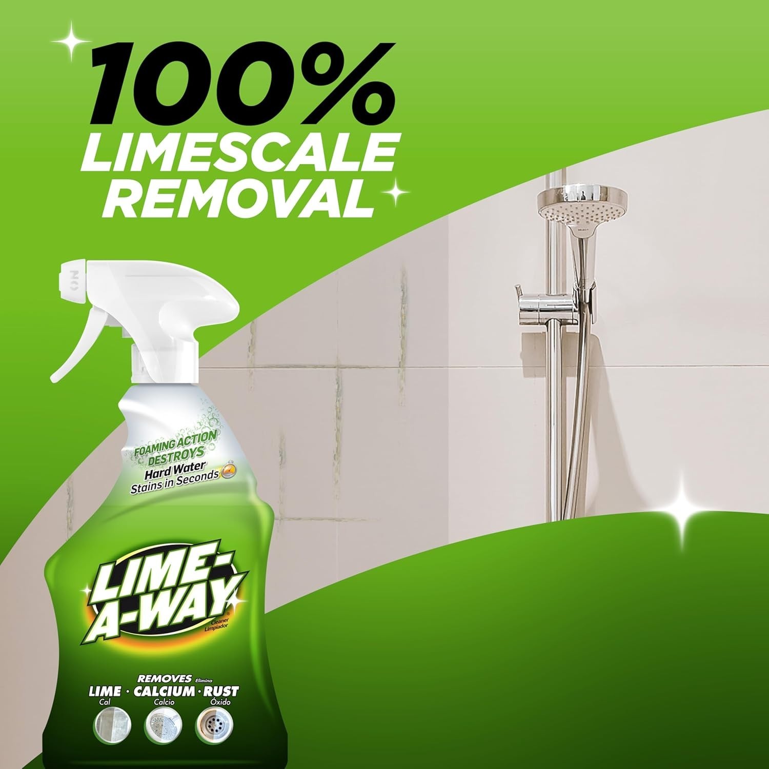 Fast-Acting Bathroom Cleaner for Tough Limescale and Mineral Deposits