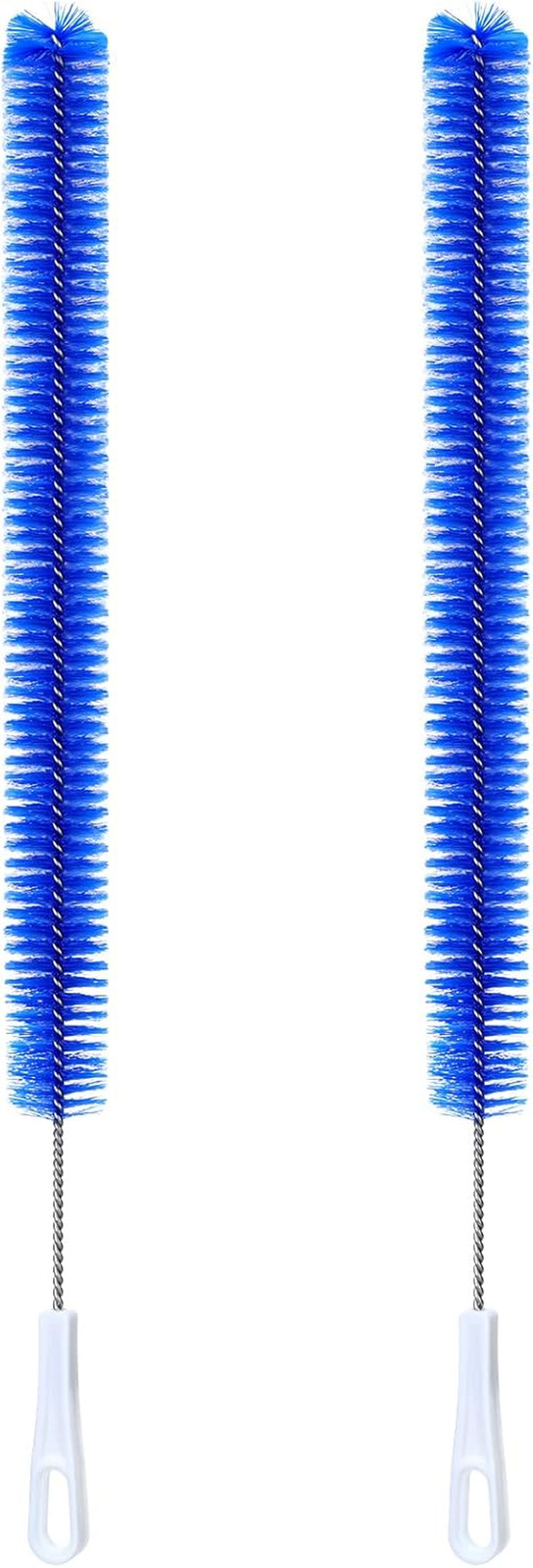2 Pcs Drain Cleaner Brush 15 Inches Extra Long Handle Scrub Cleaner Bottle Brush