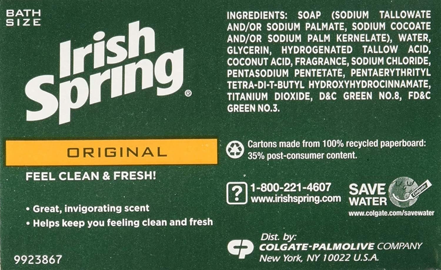 Original Scent Bar Soap 3.2 oz. Pack of 2