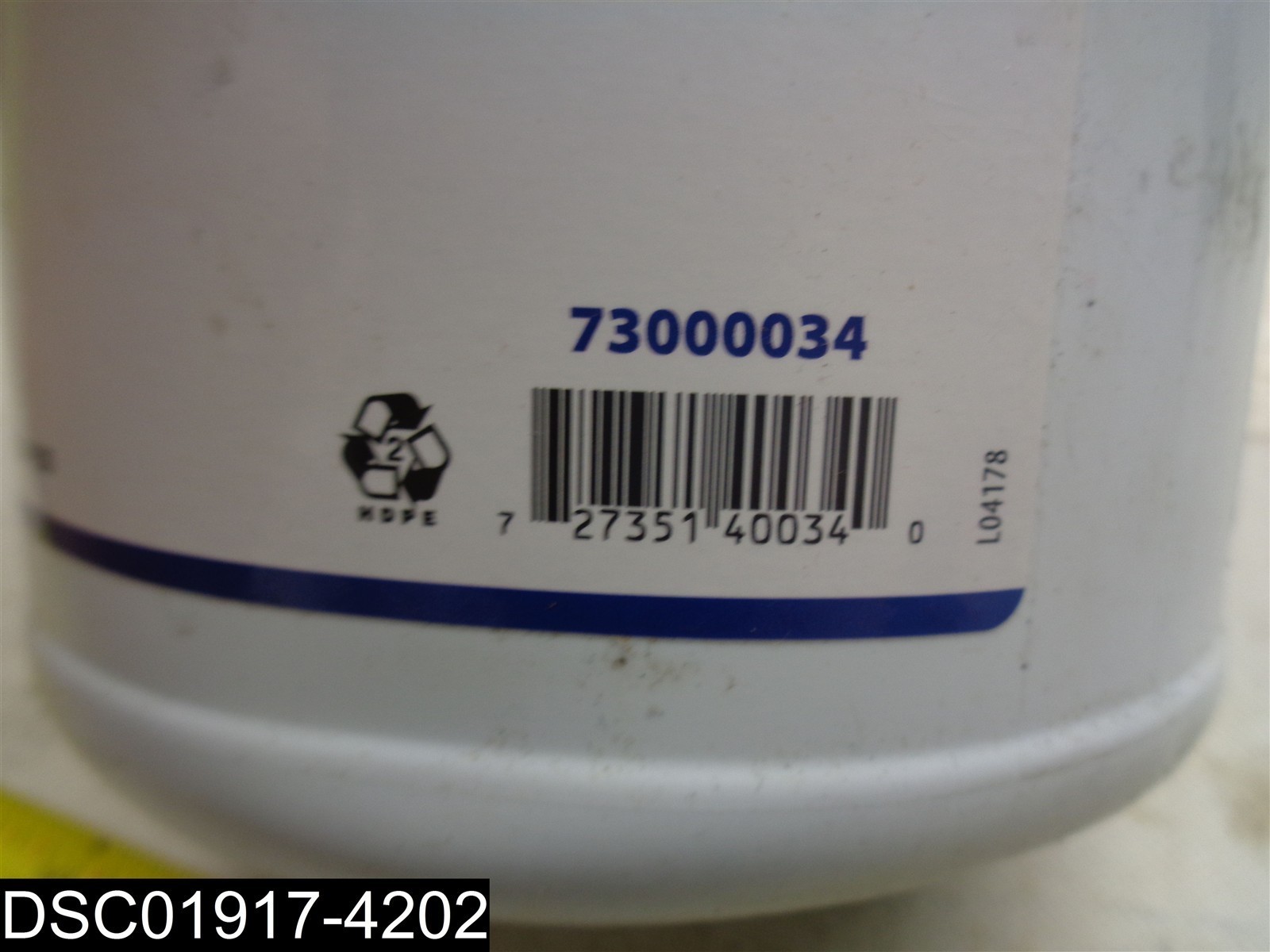 QTY=2 Gal (2 X 1Gal) Hi-Valu 73000034 Neutral Cleaner 727351400340