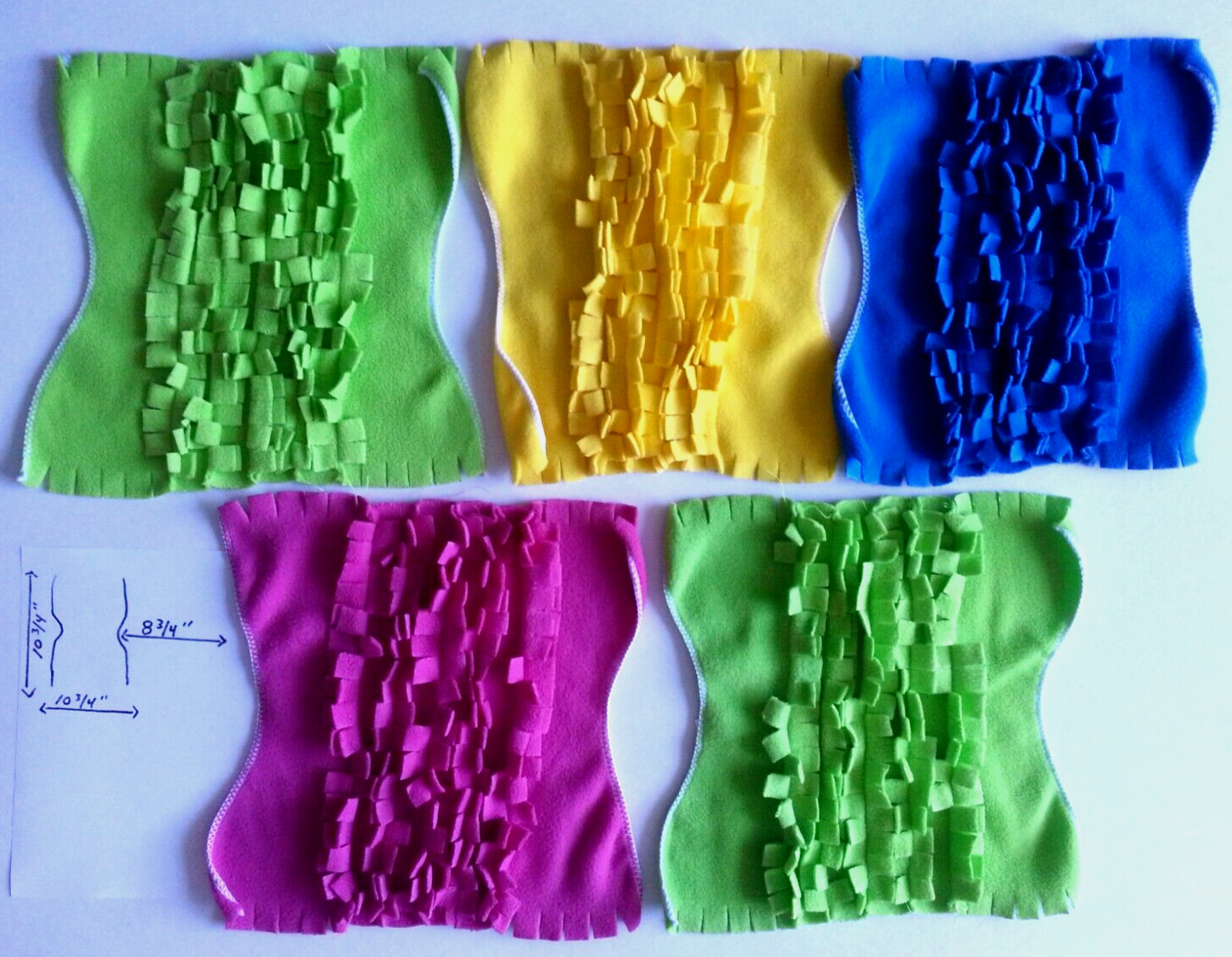 Lot of 5 Xanitize 10.75×10.75×8.75 Swiffer Dry Dusting Mop Pad Replacements New