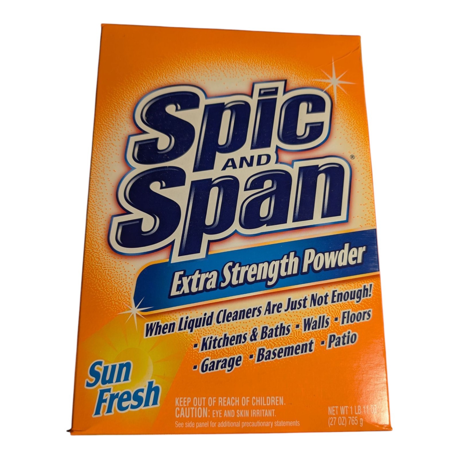 Spic and Span® Extra Strength Powder Sun Fresh 27 OZ 1Lb 11Oz Discontinued