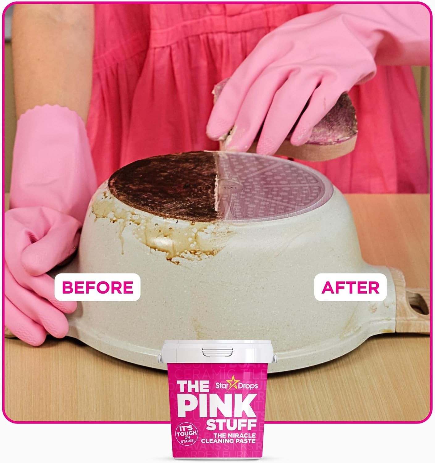 Stardrops The Pink Stuff Miracle Cleaning Paste 850g Multi Purpose Cleaner