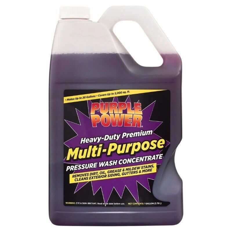 1 Gallon Heavy-Duty Pressure Washer Fluid Concentrate Premium Multi-Purpose New