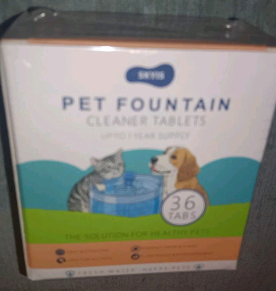 36 Pack Pet Fountain Cleaning , Removes Stains & Mineral Residue from Pet Fou…