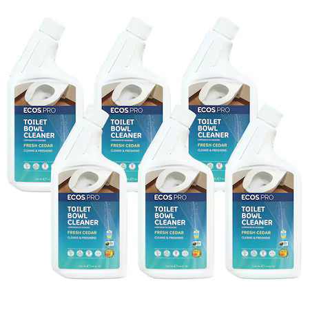 Ecos Pro Pl9703/6 Toilet Bowl Cleaner, Off-White, 24 Oz