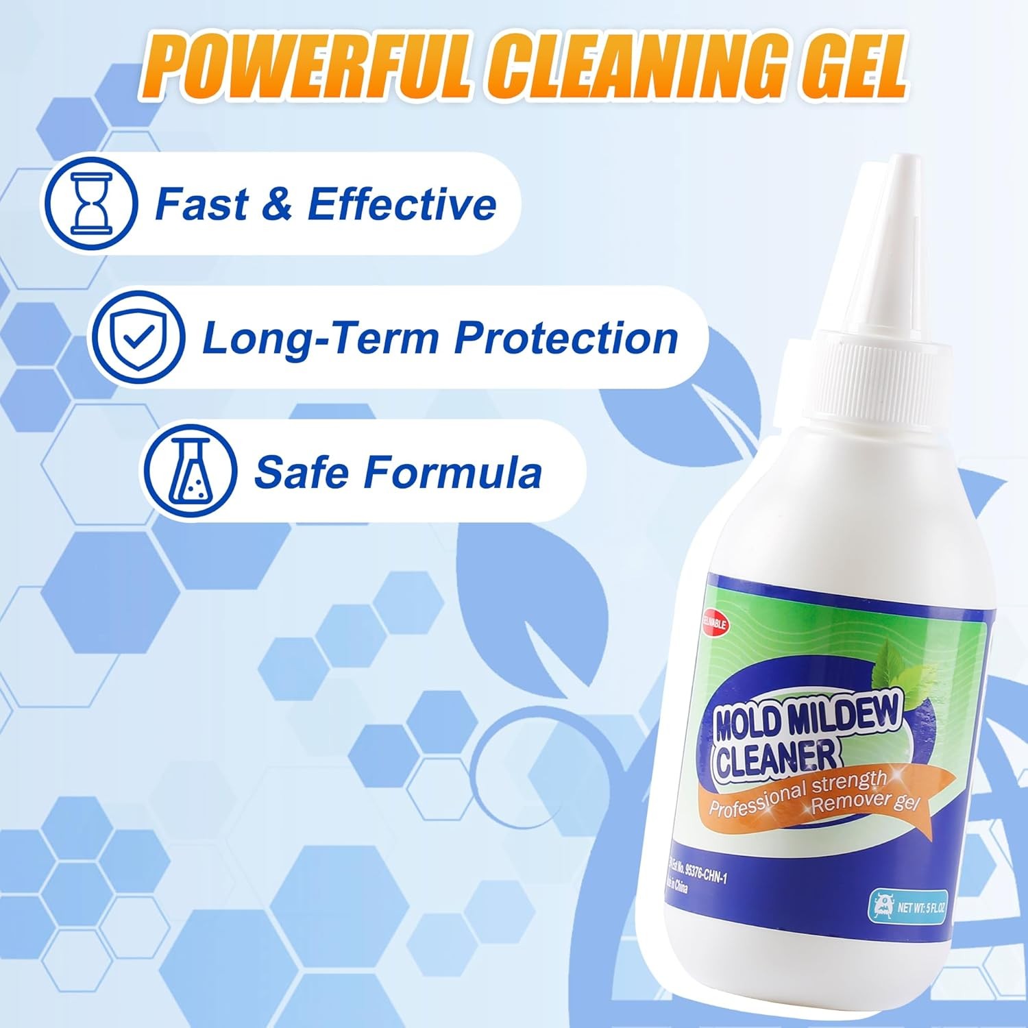 Home Stain Cleaner Gel Effective Black Stain Remover Household Cleaner Gel for
