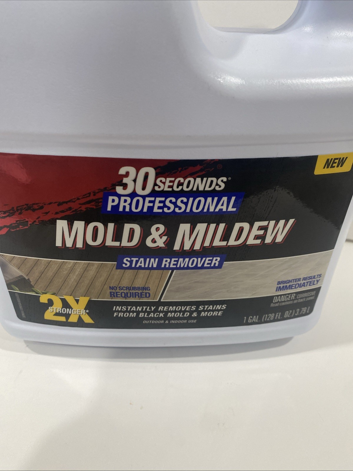 30 SECONDS 1-gallon Mold and mildew stain remover Concentrated Outdoor Cleaner